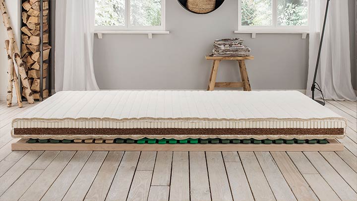 Natuurlatex-kokos kindermatras Vita-Junior