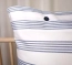 Cretonne linge de lit Martimes - avec des rayures maritimes Linge de lit cretonne Martimes à rayures maritimes