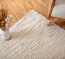 Structure pelucheuse - chaque tapis est une pièce unique Structure pelucheuse - chaque tapis est une pièce unique