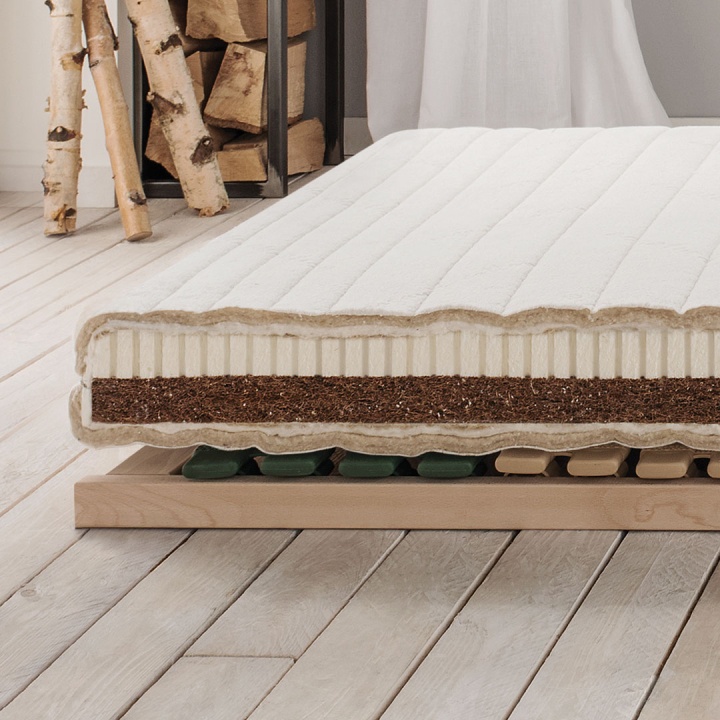 Matelas en latex naturel et fibres de coco « Vita-Junior » Matelas en latex naturel et fibres de coco « Vita-Junior »