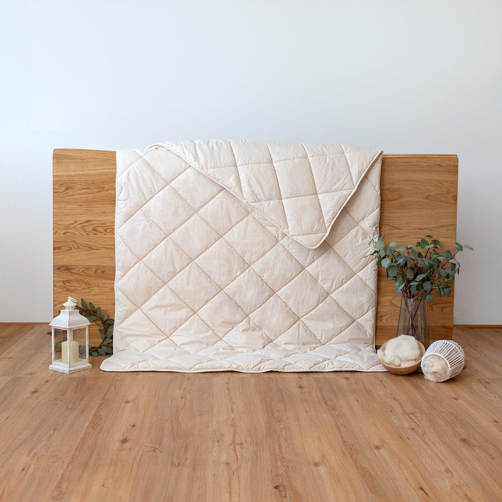 Couette double en kapok et laine vierge « Java » Couette double en kapok et laine vierge « Java »
