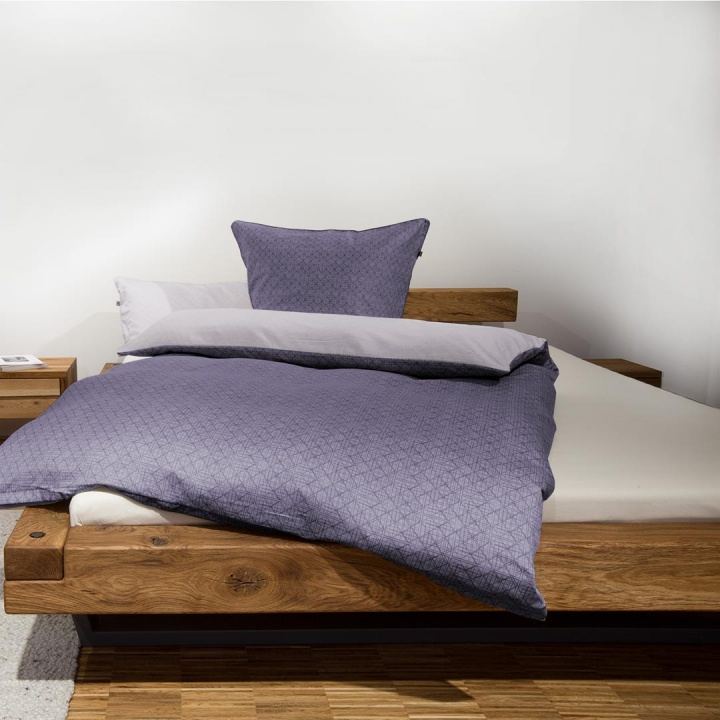 Linge de lit réversible en satin « Lavora » Linge de lit réversible en satin « Lavora »