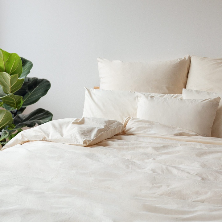 Linge de lit en coton naturel « Natura » Linge de lit en coton naturel « Natura »