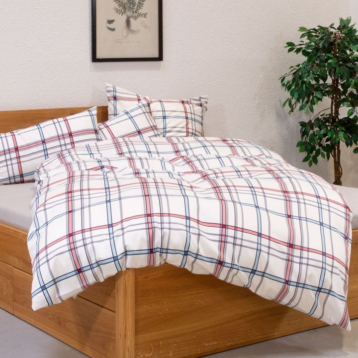 Linge de lit en satin « Casilla » Linge de lit en satin « Casilla »