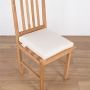 Coussin d'assise confortable avec garnissage en crin de cheval
