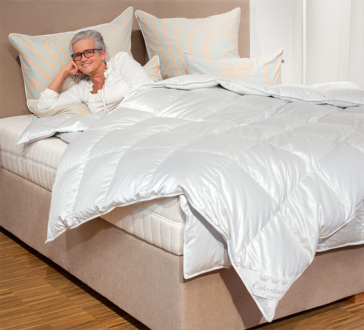 Couette en duvet d'eider « Ansara-Elegance » Couette en duvet d'eider « Ansara-Elegance »
