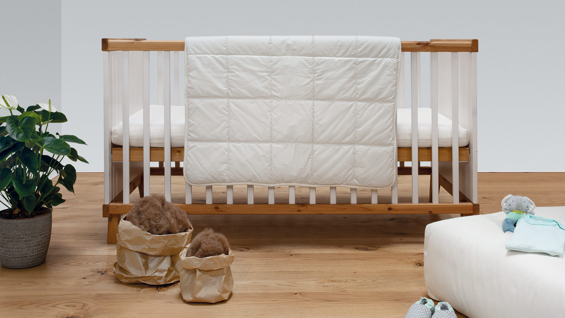 Couette pour bébé en duvet de chameau « Cammello »