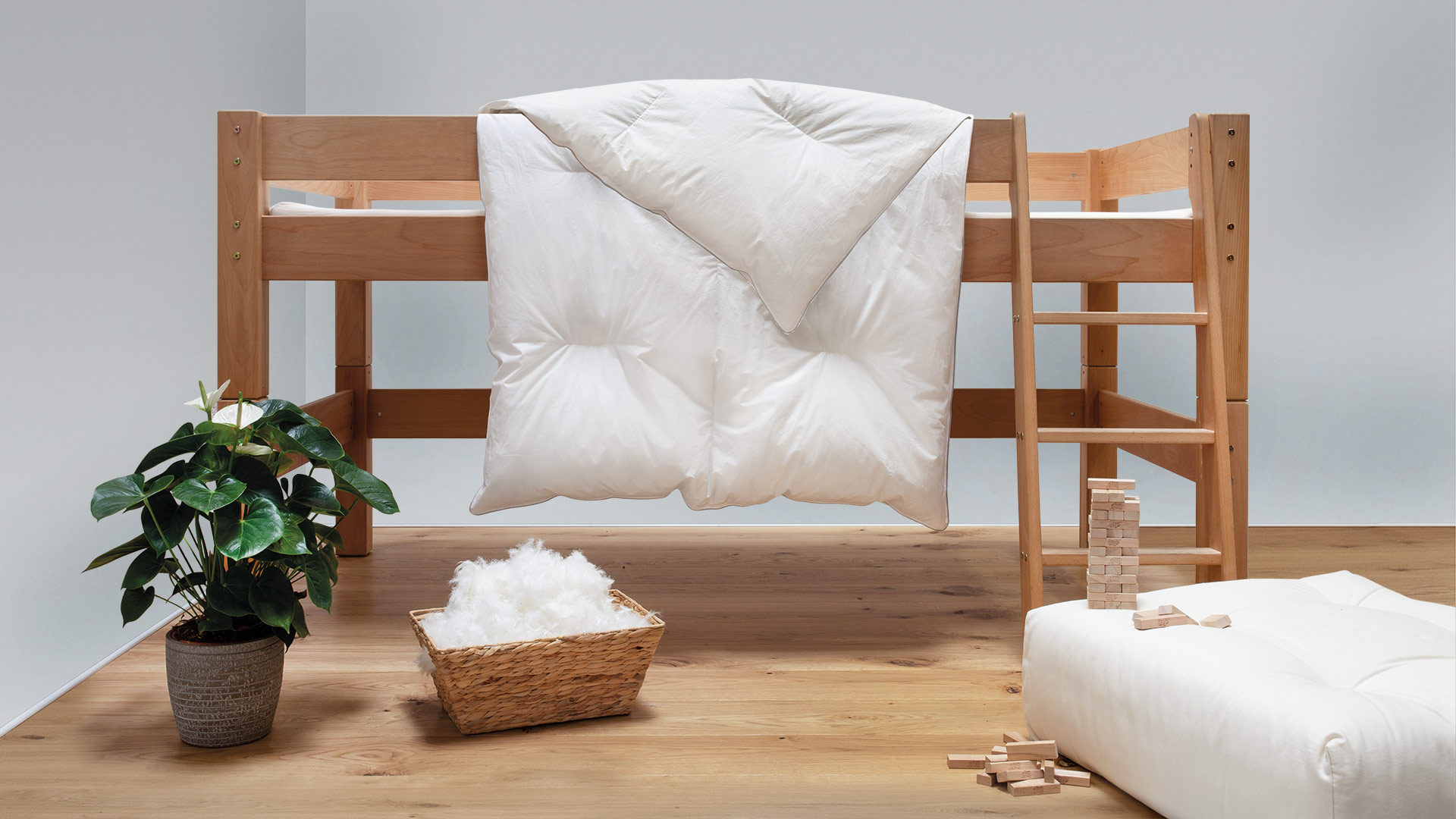 Couette pour enfants en duvet « Ansara »