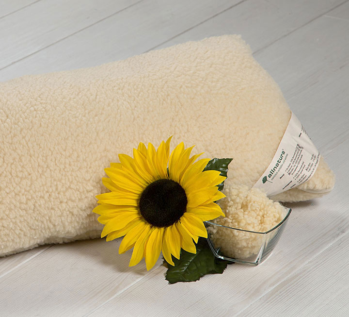 Oreiller en sherpa pour enfants « Agnello » Oreiller en sherpa pour enfants « Agnello »