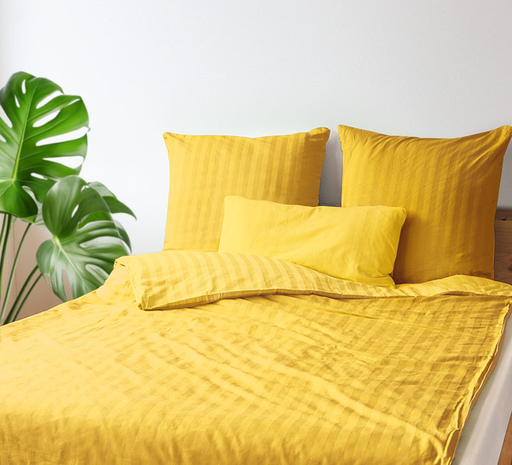 Linge de lit réversible en satin « Kastilia-Colora » Linge de lit réversible en satin « Kastilia-Colora »