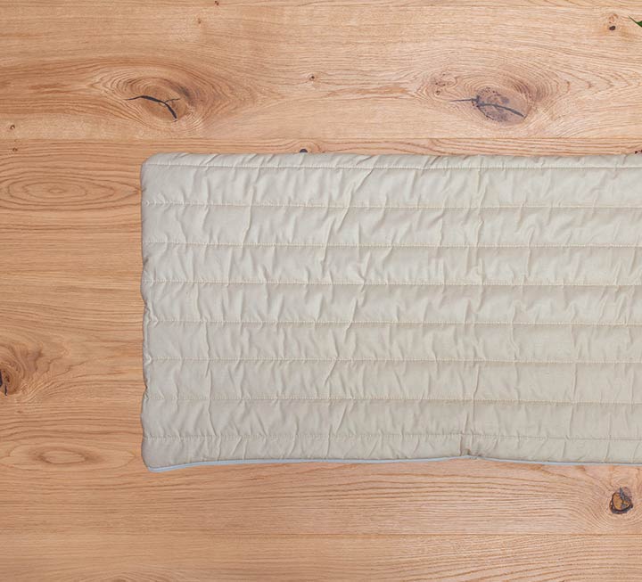 Housse matelassée en coton sans garnissage Housse matelassée en coton sans garnissage