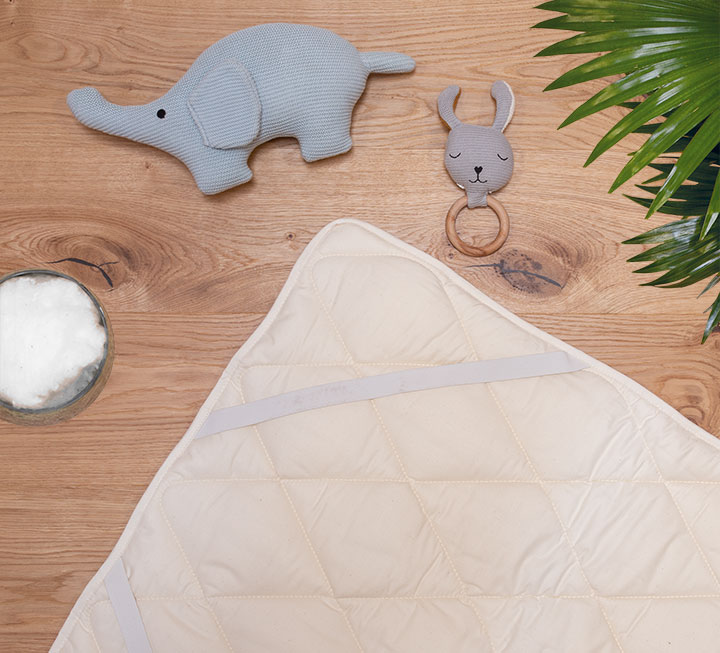 Surmatelas en Lyocell pour bébé « Lyovita » Surmatelas en Lyocell pour bébé « Lyovita »