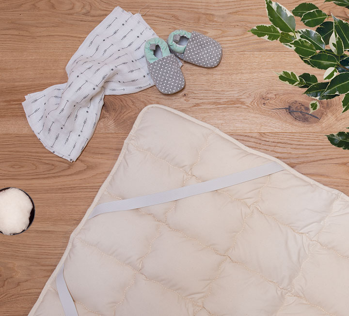 Surmatelas en coton pour bébé « Cotona » Surmatelas en coton pour bébé « Cotona »