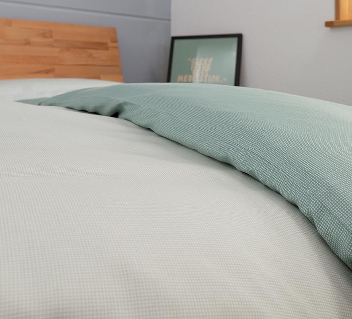 Linge de lit en satin « Amosa » Linge de lit en satin « Amosa »
