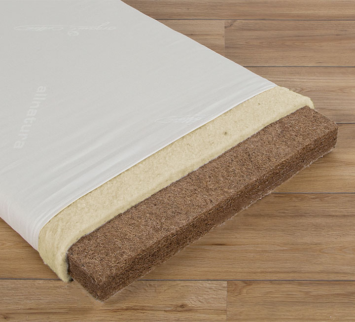 Matelas enfant en fibres de coco « Coco » Matelas enfant en fibres de coco « Coco »