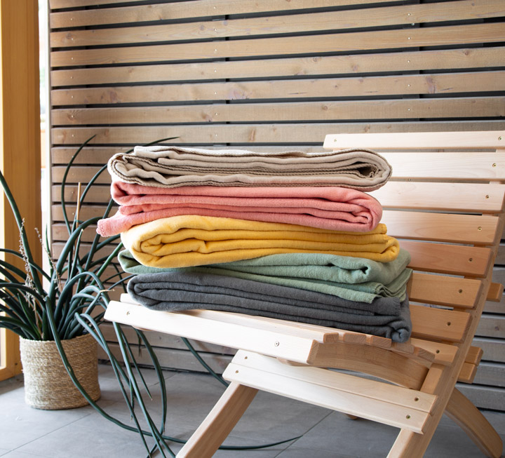 Couverture polaire en coton « Cotona-Colora » Couverture polaire en coton « Cotona-Colora »