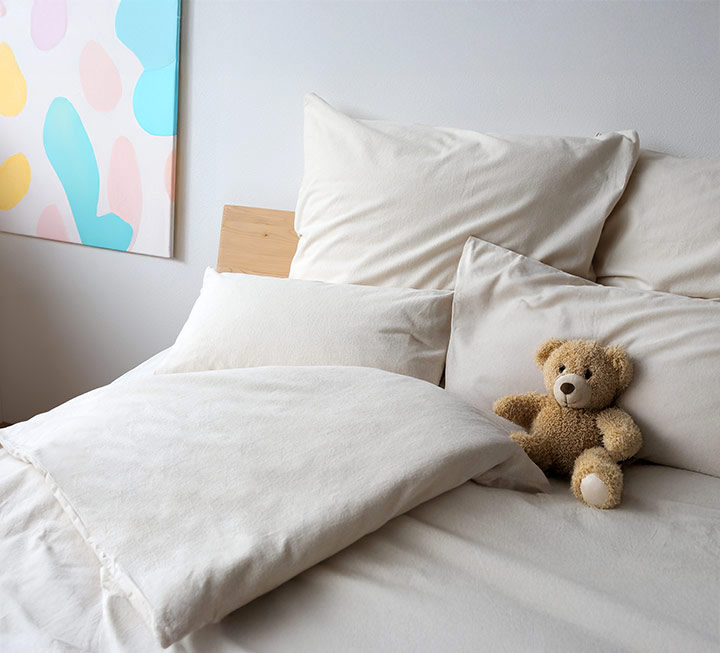 Linge de lit en flanelle pour enfants « Comodo » Linge de lit en flanelle pour enfants « Comodo »