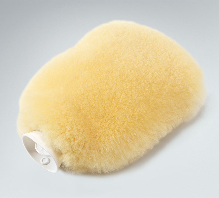 la bouillotte en peau d'agneau Ovina, housse lavable la bouillotte en peau d'agneau Ovina, housse lavable