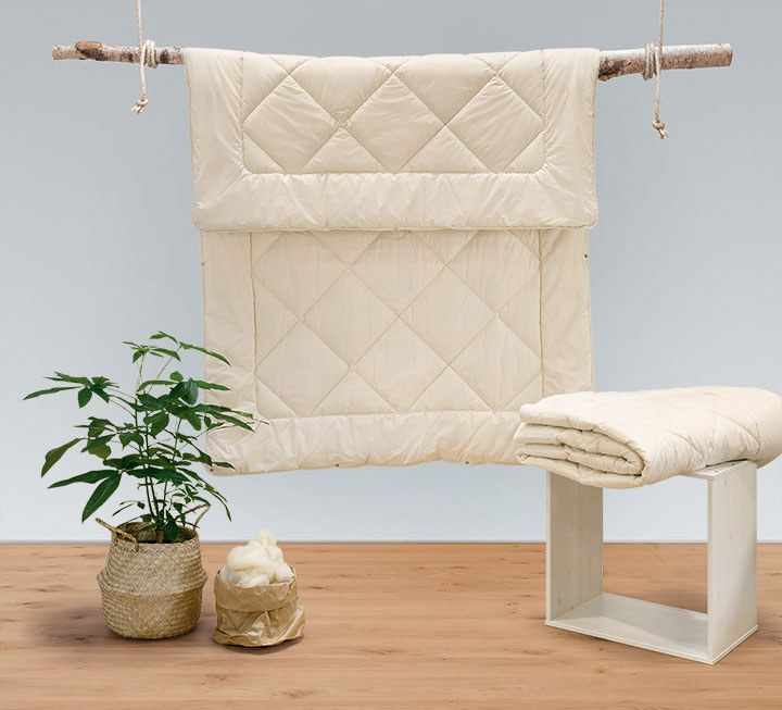 Couette polyvalente en laine « Pecora » Couette polyvalente en laine « Pecora »